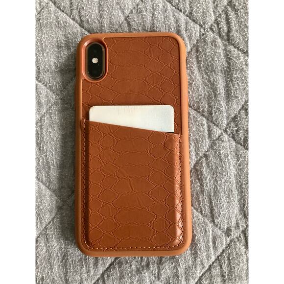 heyday™ Apple iPhone 11 Pro Case with Pockets - Tan Crocodile - Picture 2 of 3